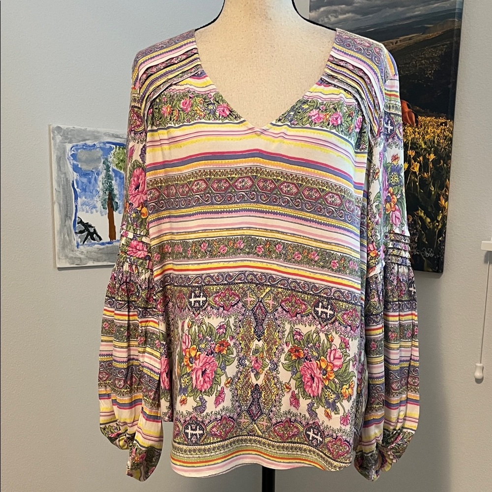 Anthropologie Maeve Boho Top